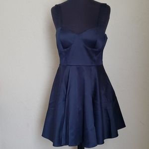 Forever 21 Navy Party Dress L